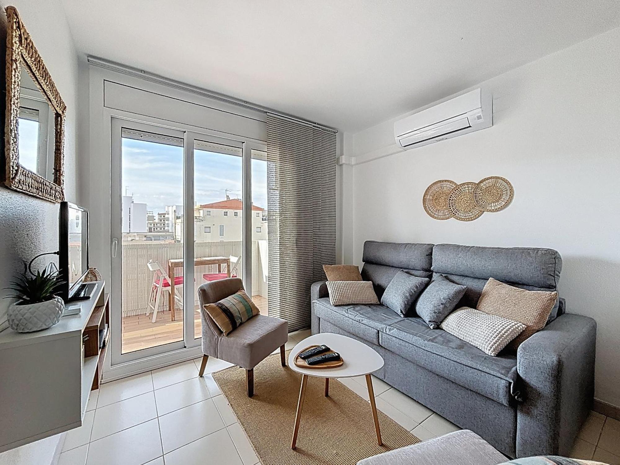 Sol Y Playa 4 1 Piso Muy Bonito Y Reformado Apartment Roses Exterior photo